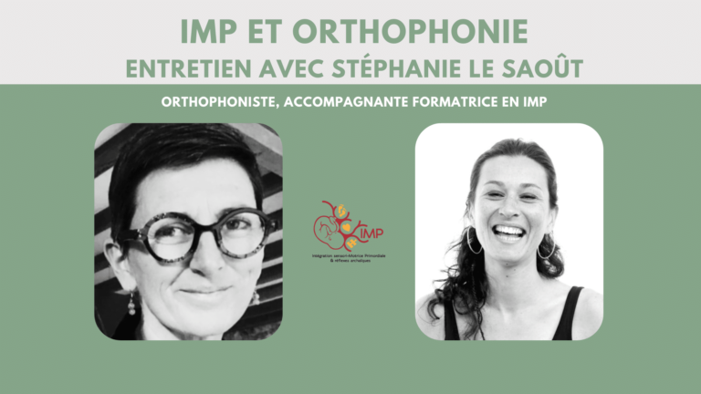 IMP et orthophonie entretien Stephanie le saout